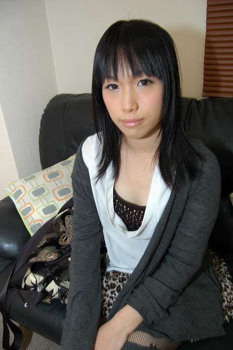 Horny Teen Japanese Chiharu Moriya gets her tight pussy penetrated with sex toys and hard dick.
